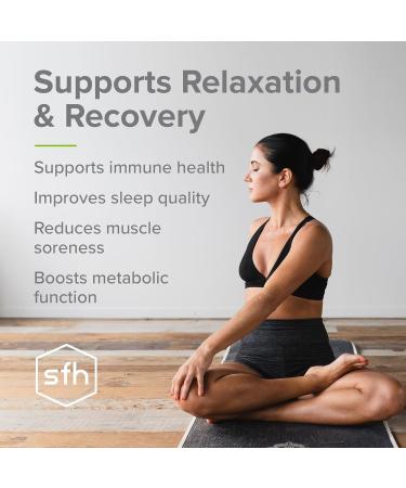 SFH Magnesium Glycinate 183mg - Highly Absorbable for Relaxation Sleep & Recovery Gentle on Stomach Easy-to-Swallow Capsules 45-Day Supply - Buy Online on GoSupps.com