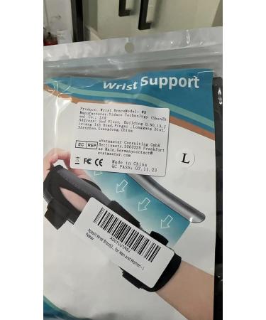 Apasiri Wrist Brace (2 PCS) - Adjustable Wrist Splint for Carpal Tunnel, Arthritis, Tendonitis - Breathable Support with Aluminum Bar - Men and Women - Size L - Buy Online on GoSupps.com