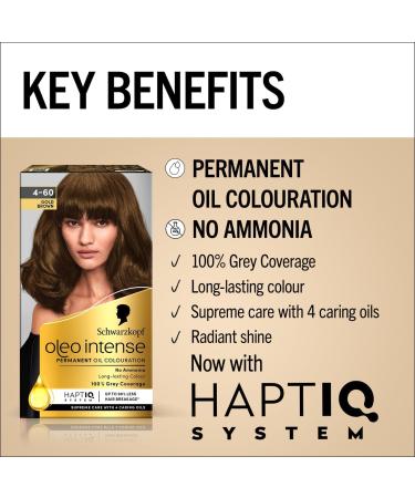 Schwarzkopf Oleo Intense Permanent Gold Brown Hair Dye 115g - Pack of 1 - Buy Online on GoSupps.com