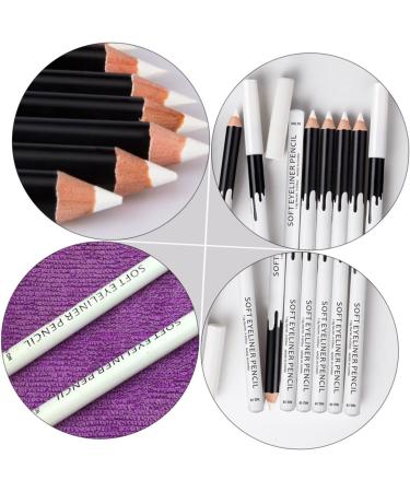LALAFINA 24 Pcs Lying Silkworm Eyeliner Glitter Gel Highlighter Eyeliner Pencils Waterproof Eyeliner Pencils 1 count (Pack of 1) Whitex2pcs - Buy Online on GoSupps.com