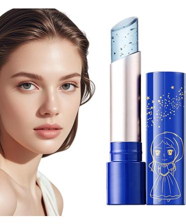  Generisch Temperature-changing lipstick Jelly Blue Moisture Balm moisturizing smooth lip color soft and color-changing makeup pencil long-lasting glossy beauty product - Buy Online on GoSupps.com