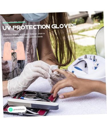 FOMIYES 4 Pairs Sun Protection Half Finger Gloves UV Shield Gloves Summer Gloves UV Prevention Gloves Salon Nail Art Tools Skin Protective Gloves Accessories Pink Ultra Thin Miss Nylon - Buy Online on GoSupps.com