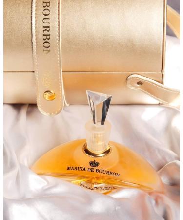 Marina de Bourbon Classique by Princesse Marina de Bourbon | Eau de Parfum Spray | Fragrance for Women | Floral and Fruity Scent with Notes of Exotic Fruits and Vanilla | 100 mL / 3.4 fl oz - Buy Online on GoSupps.com