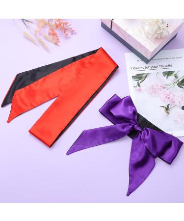 Healifty Satin Eye Mask Blindfold - Set of 10 for Sleep, Play, Meditation - Ideal for Couples and Lovers - Buy Online on GoSupps.com