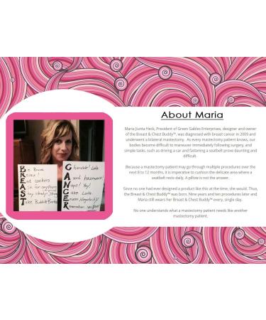 Breast & Chest Buddy - Seatbelt Cushion for Mastectomy & Breast Reconstruction | Solid Pink with Cancer Ribbon - Buy Online on GoSupps.com