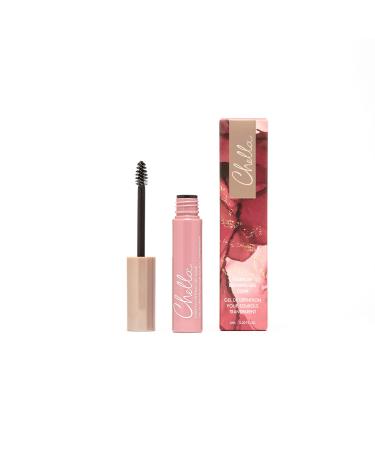 Chella Eyebrow Gel Defining Clear Eyebrow Gel - Lightweight Formula for Natural Long Lasting Makeup - Vegan Cruelty Free Paraben Free Gluten Free - Buy Online on GoSupps.com