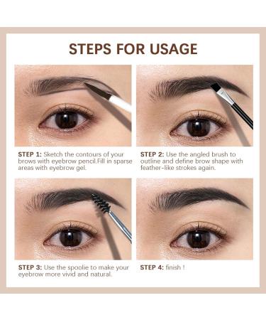 Eyebrow Tint 6g Waterproof Eye Brow Dye Brow Tint Eyebrow Gel Long Lasting Eyebrow Color Gel Eyebrow Dye Eye Brown Tint Kit Eyebrow Mascara for Chinese New Year Valentines Day Family - Buy Online on GoSupps.com