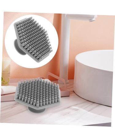 Healeved Silicone Face Brush - Exfoliator & Cleansing Scrubber for Radiant Skin - Grey 6.5x6.0x3.0CM - International Shipping Available - Buy Online on GoSupps.com
