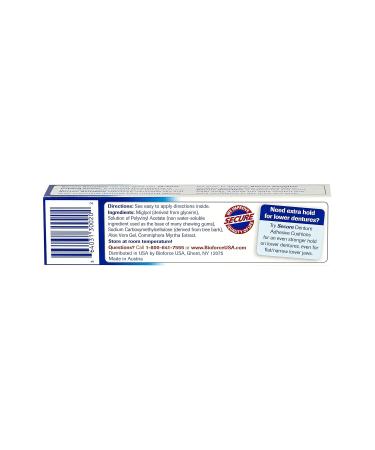 Secure Denture Bonding Adhesive Zinc - Long-Lasting Hold for Comfortable Wear | 1 Ounce International Shipping Available - Buy Online on GoSupps.com