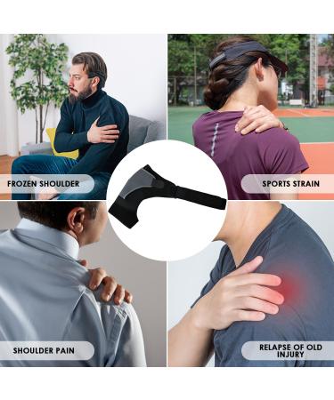 JTMKYO Adjustable Gray Shoulder Pads - Ultimate Shoulder Support & Protection for Rotator Cuff & School Use - Buy Online on GoSupps.com