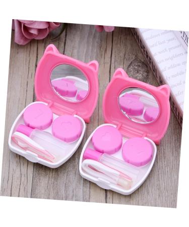 Buy Healvian 2ST Cartoon Contact Lens Container Cute Colored Lens Cases for Daily Use & Storage  - Buy Online on GoSupps.com