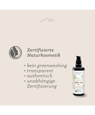 Allg gequelle Bio Body Oil 100% Natural Refreshing Blend of Lemongrass Orange & Bergamot | Nourishing Care Oil with Sesame Jojoba Avocado & Shea 100ml - Buy Online on GoSupps.com