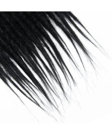30 Synthetic Dreadlocks Extensions - 20 Strands Soft Crocheted Braided Hair Reggae Hip-Hop Style - Color 1# - Buy Online on GoSupps.com
