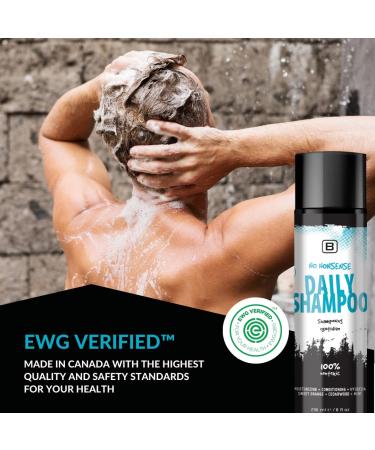 No Nonsense Daily Shampoo | Vegan Biodegradable Hydrating & Silicone-Free - Ship Internationally - Buy Online on GoSupps.com