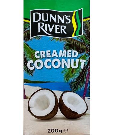 Dunn's River Pure Creamed Coconut 200g (Pack of 3) - Buy Online on GoSupps.com