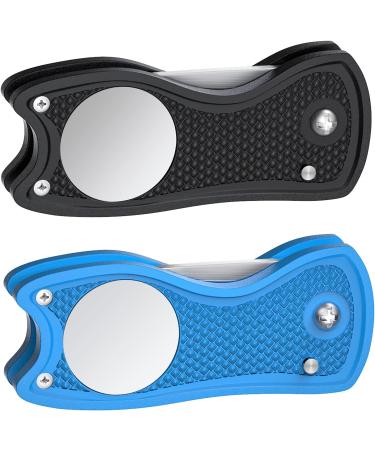 Vibit Foldable Golf Divot Repair Tool with Magnetic Ball Marker - 2 Pack - Buy Online on GoSupps.com