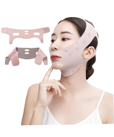 Double Chin Reducer - High-Elastic V Line Lifting Mask | Depuffing & Skin Tightening Chin Strap for Sculpted Face - Buy Online on GoSupps.com