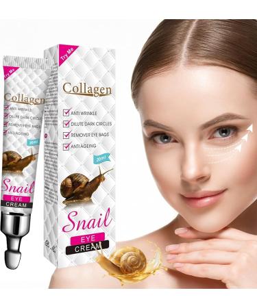  QEEROYO Eye Contour Cream Anti-Wrinkle Eye Cream Collagen Eye Contour Cream Firming and Moisturizing Smoothes Wrinkles and Fine Lines Eliminates Puffiness Under 20ml - Buy Online on GoSupps.com