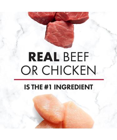 NUTRO Natural Choice Adult Wet Dog Food Pat Grain Free 6 Tender Beef Sweet Potato & Carrot Recipe 6 Slow Cooked Chicken Potato Carrot & Pea Recipe 12x100g Trays 12- Tendered Beef and Slow Chicken 100 g (Pack of 12) - Buy Online on GoSupps.com