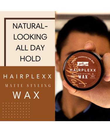 Buy Hair Wax for Men - All Day Hold Matte Finish Paraben Free 2.7 oz - Perfect for All Hair Types Improve Texture & Thickness - Buy Online on GoSupps.com