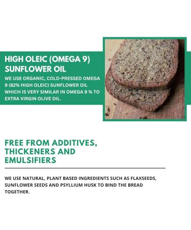 Dillon Organic Chia Vlas Keto Brood 250 g - Buy Online on GoSupps.com