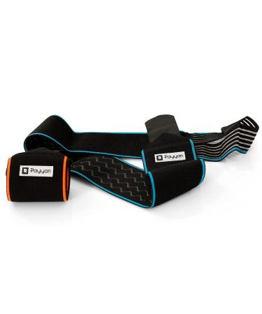 Rayyan Adjustable Ankle Strap Brace - Compression Wrap for Sports Injury Recovery | Sprained Ankle & Tendon Support for Men & Women - Orange (2 Pack - Buy Online on GoSupps.com