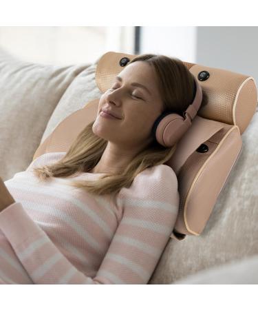 Portable Neck and Back Massager - Muscle Pain Relief Gift for Men Women Mom & Dad - Golden Massage Device - Buy Online on GoSupps.com