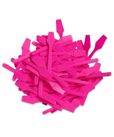 AMT 110 PCS Pink Cosmetic Spatula Set for Skin Care - Disposable Makeup Stirring and Sampling Spoons in Jar - Buy Online on GoSupps.com