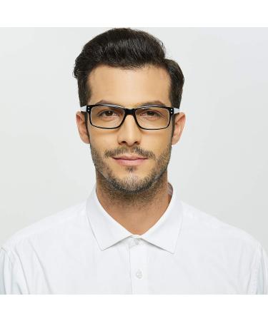Buy NORPERWIS Blue Light Blocking Reading Glasses for Women & Men - Spring Hinge Square Eyeglasses 5 Pack - 2.5x Magnification - Buy Online on GoSupps.com