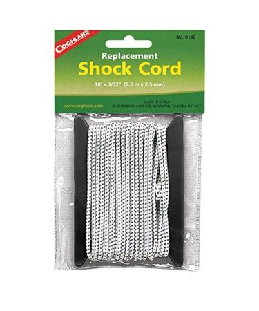 Coghlans Replacement Shock Cord for Tents - Coghlans 0196 18 ft. x 3/32 inch