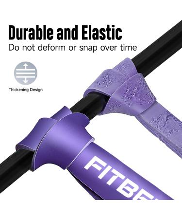 FitBeast Pull Up Bands Set - 5 Levels Resistance Bands for Calisthenics, Powerlifting & Yoga - Multicolor 5-125 LBS - Buy Online on GoSupps.com