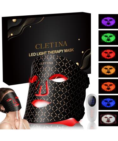 LED Light Therapy Mask Red Blue Near-Infrared Face Light Therapy Mask for Acne Wrinkle