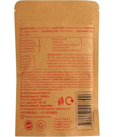 Garlic Powder 100g Ground Garlic Garlic Granules | Garlic Powder 100g| 100% Natural from Gently Dried Garlic | All Natural| - Buy Online on GoSupps.com