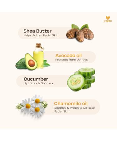 MAATE Baby Face Butter 50 gm - Enriched with Shea & Avocado | Nourishing Baby Cream for Kids 0-12 Years | Quick Absorbing & Lightweight Face Care - Buy Online on GoSupps.com