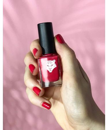 Vegan & Natural Nail Polish - Fuchsie 196 Beat the Drum | Shine & Long Hold | All Tigers - Buy Online on GoSupps.com