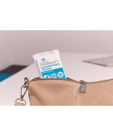 Dr. Schumacher PROFESSIONAL home Disinfectant Wipes Aseptoman Med - 15 Wipes for Home & International Use | Effective Germ Protection - Buy Online on GoSupps.com