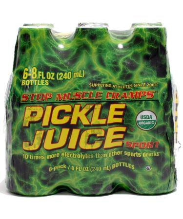 Pickle Juice Original Recipe Sport  8 oz  6 Pack - Buy Online on GoSupps.com
