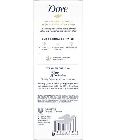 Dove Beauty Bar more moisturizing than bar soap Shea Butter for soft and pampered skin 106 g 6 count - Buy Online on GoSupps.com