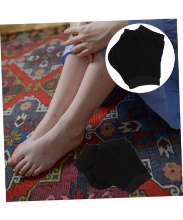 DOITOOL 30 Pairs Silicone Heel Socks Moisturizing Sock Socks for Cracked Feet Dry Feet Socks Washable Foot Sleeve Moisture Socks for Dry Feet Elastic Heel Socks High Heels Replaceable - Buy Online on GoSupps.com