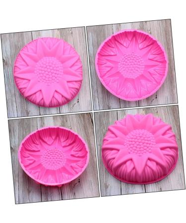 Zerodeko 2pcs Sunflower Mold Cake Pan Silicone Molds DIY Silicone Mold DIY Baking Mold Candy Accessories - Buy Online on GoSupps.com