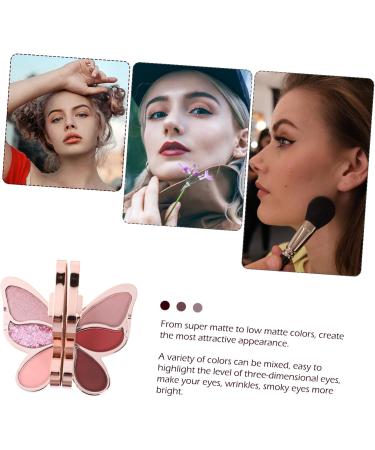 DOITOOL 2 Pcs Eyeshadow Palette Natural Eyeshadow Matt Makeup Blusher Useful Tones Lighter 1 count (Pack of 1) As Shown 4x2pcs - Buy Online on GoSupps.com