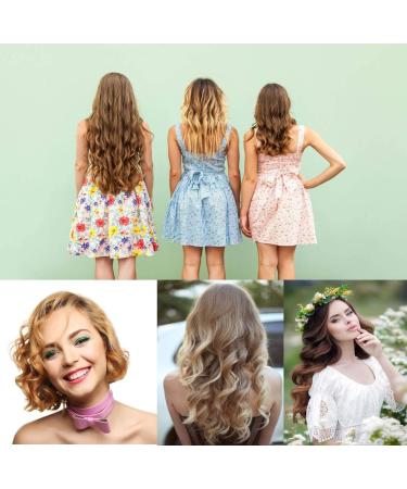 Lockenstab 3 Barrels Wave Iron - 25mm Curls Adjustable Temperature Ceramic Coating - Quick Heating Large Wave for All Hair Types - Red - Buy Online on GoSupps.com