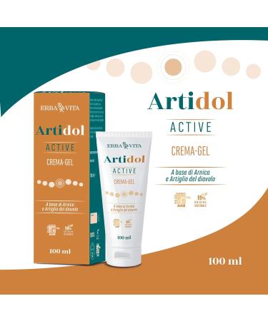 Erba Vita Integrator Alimentare Artidol Gel Tube - 100 ml - Buy Online on GoSupps.com