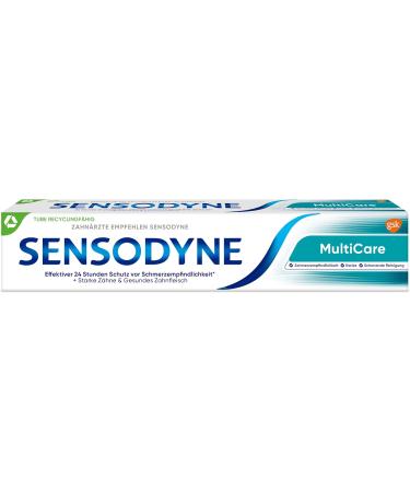 SENSODYNE MultiCare Original Toothpaste 75ml - Daily Fluoride Toothpaste for Sensitive Teeth | International Shipping - Buy Online on GoSupps.com
