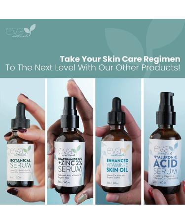 Eva Naturals Hyaluronic Acid Serum with Vitamin B5 - Anti-Aging & Anti-Wrinkle Moisturizing Serum - 2 Oz - Buy Online on GoSupps.com