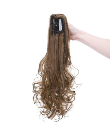 Shop Heat Resistant Ponytail Extension & Braid - 18 Clip-In Hair Extensions in Smooth & Wavy Styles | Realistic Look Available in White/Brown - Buy Online on GoSupps.com
