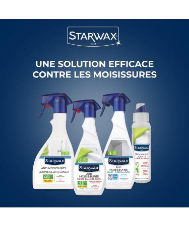 STARWAX - Anti-mould for walls and living rooms - Ready to use - No rinsing - No bleach - Odorless - Fast action - Made in F - Buy Online on GoSupps.com