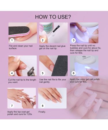 Saviland Mini Nail Lamp - 16W UV LED Nail Dryer for Gel Nail Polish | Portable Nail Art Tool for Home and Professional Use - Buy Online on GoSupps.com