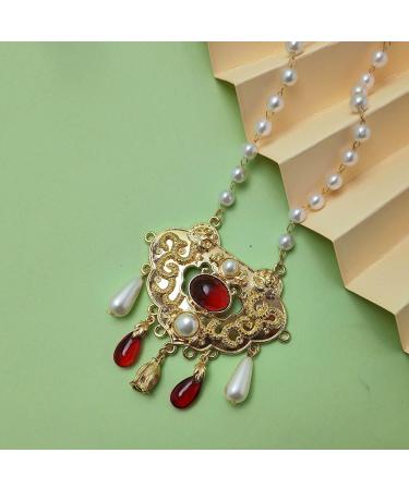 Stylish Chinese Necklace with Antique Bell Trailer | Oralgo | Unique Jewelry for Enthusiasts - Buy Online on GoSupps.com