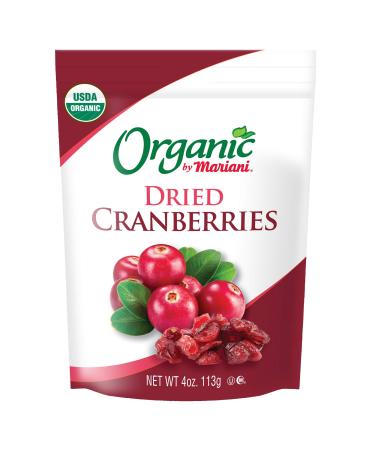 Mariani Dried Fruit Organic Dried Cranberries 4 oz (113 g)